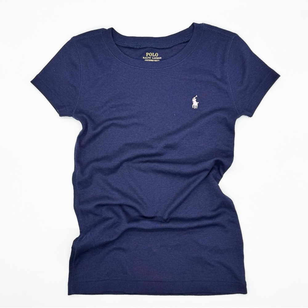 Polo Ralph Lauren Big Girls Cotton Jersey Short Sleeve T-shirt